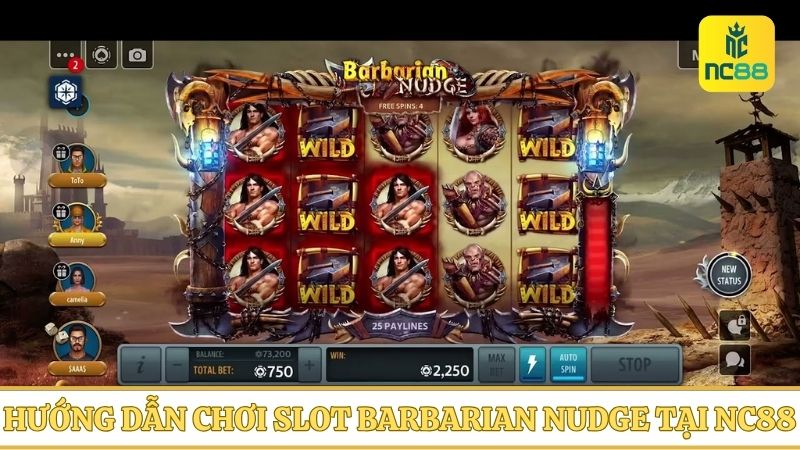 Chơi  Slot Barbarian Nudge NC88