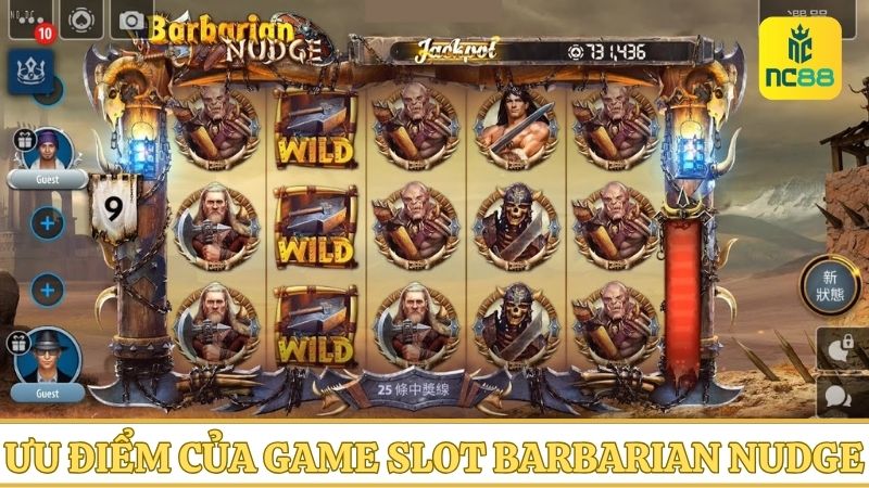 Khám phá các ưu điểm Slot Barbarian Nudge