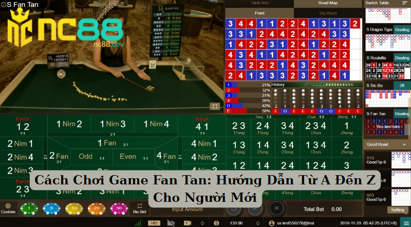Cách Chơi Game Fan Tan